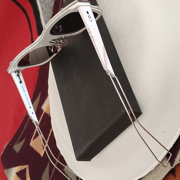 J ADior Sunglasses D8K2K rare candy cane misprint Brand New Made In Italy - Picture 7 of 9